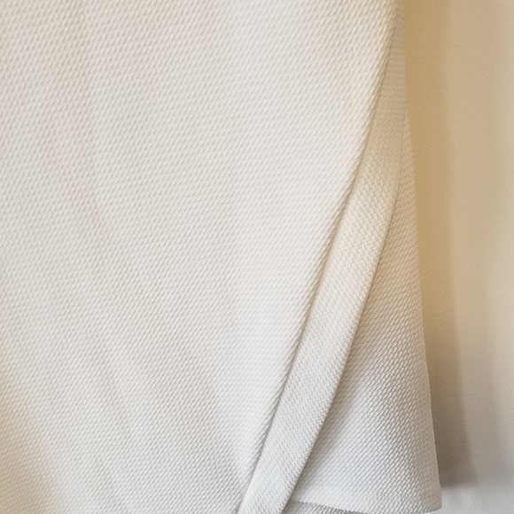 White Asymmetrical Sports Dress - Picture 5 of 6